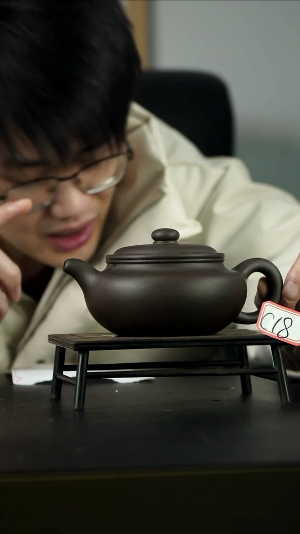 茶壶紫砂C18【小四紫砂】