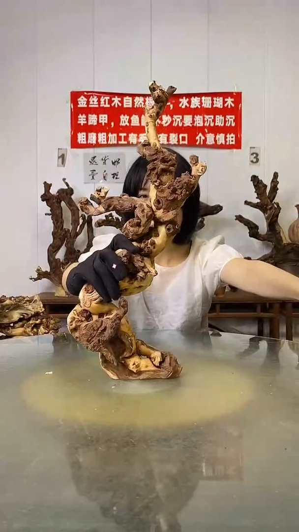 香榧木长****行金丝红木   羊蹄甲