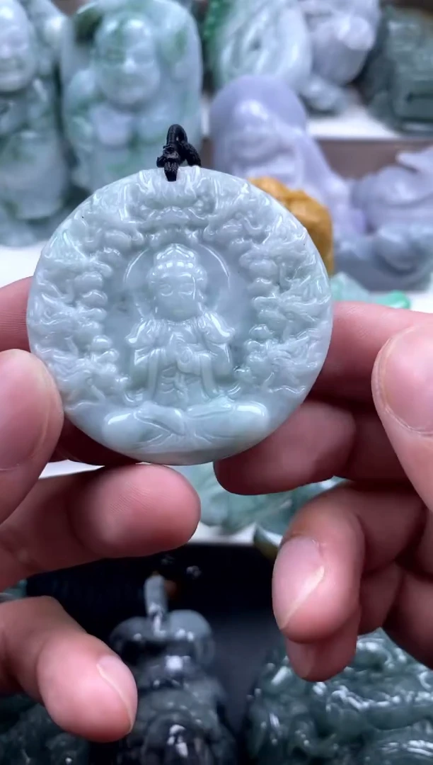 吊坠(不含链)未镶嵌翡翠1