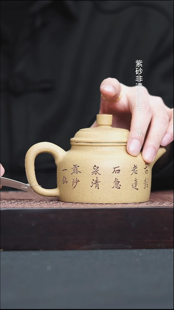 茶壶紫砂20 芝麻段 德钟 240c