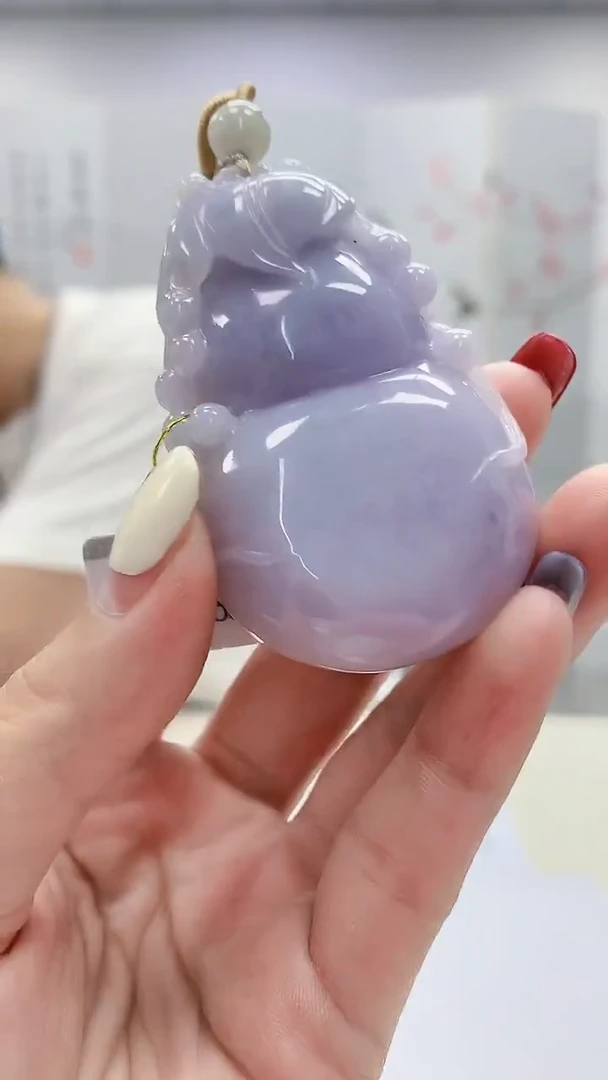 未镶嵌定制翡翠4868lr-毛货挂件176