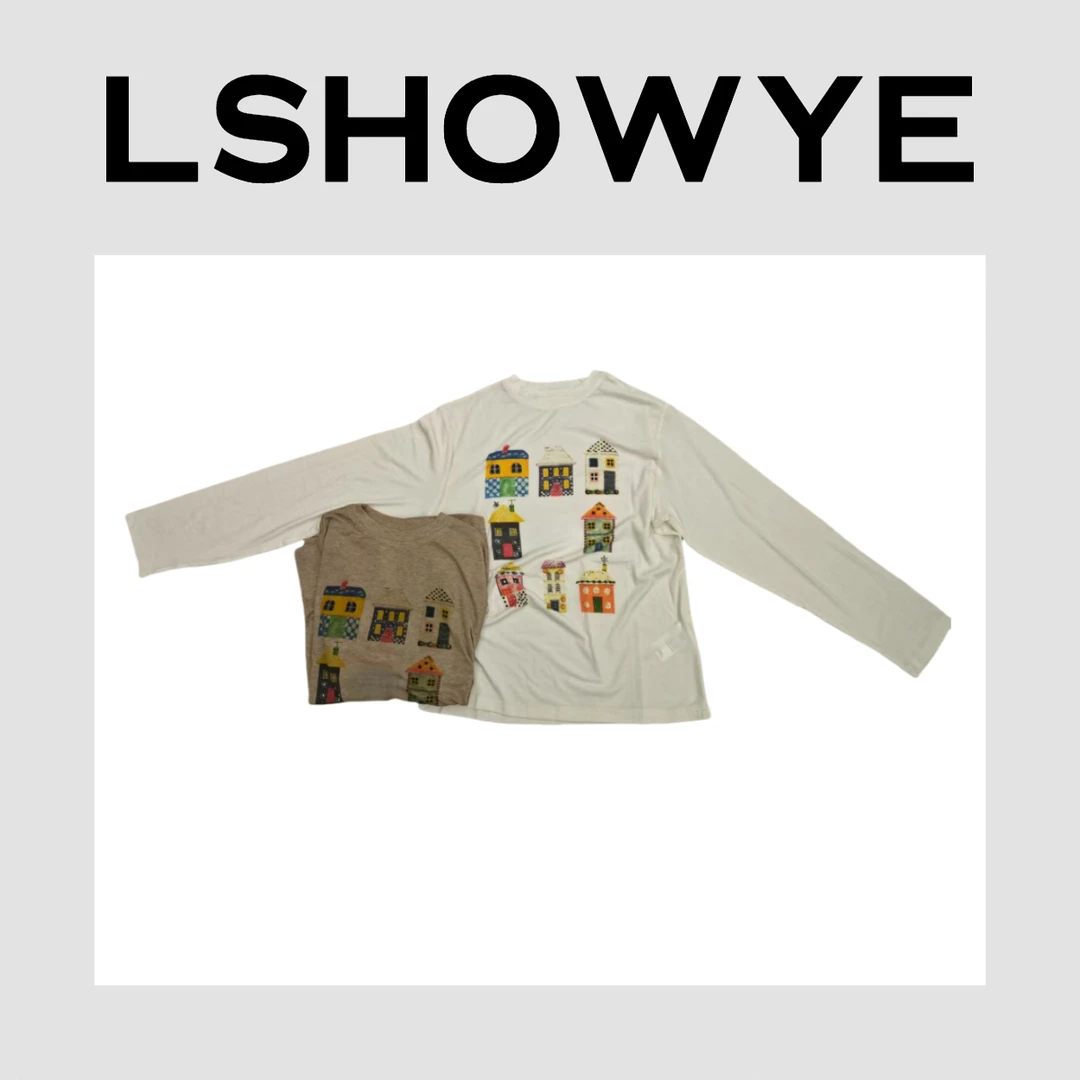 LSHOWYE｜两色钉珠手绘T恤 HT001