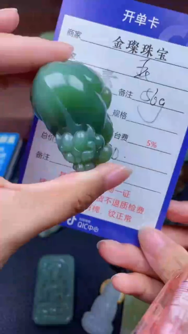 颈饰未镶嵌和田玉玉**光F869