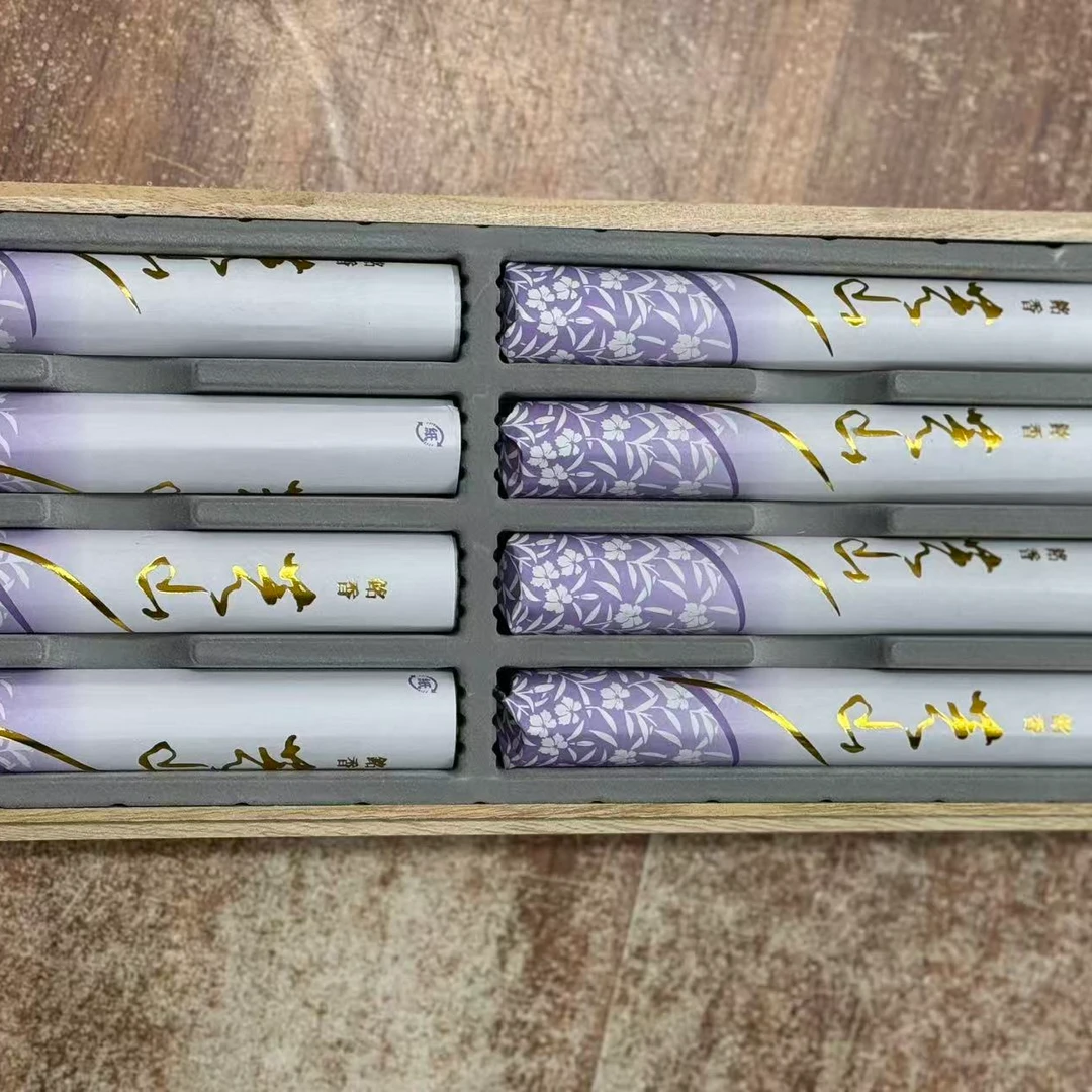 A持久多种味道古法制作芝山紫色线香385