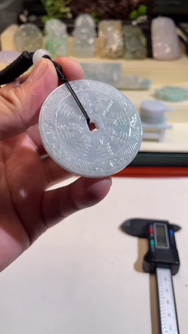 翡翠未镶嵌颈饰福**多8/12/024