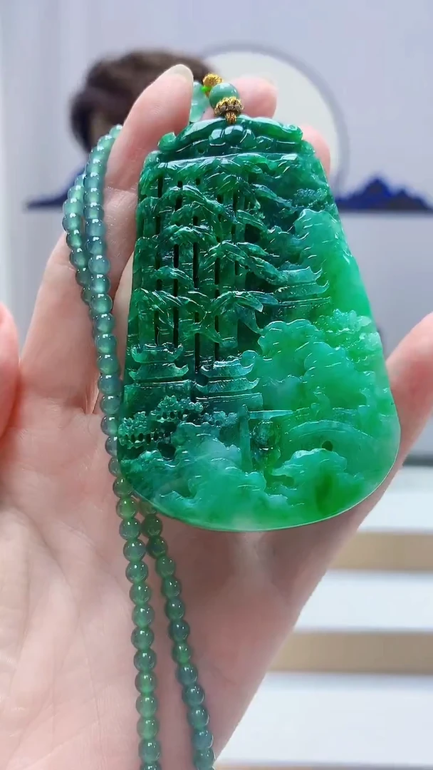 未镶嵌定制翡翠5159zm-毛货挂件126