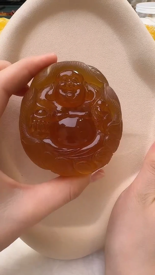 琥珀颈饰未镶嵌吊坠