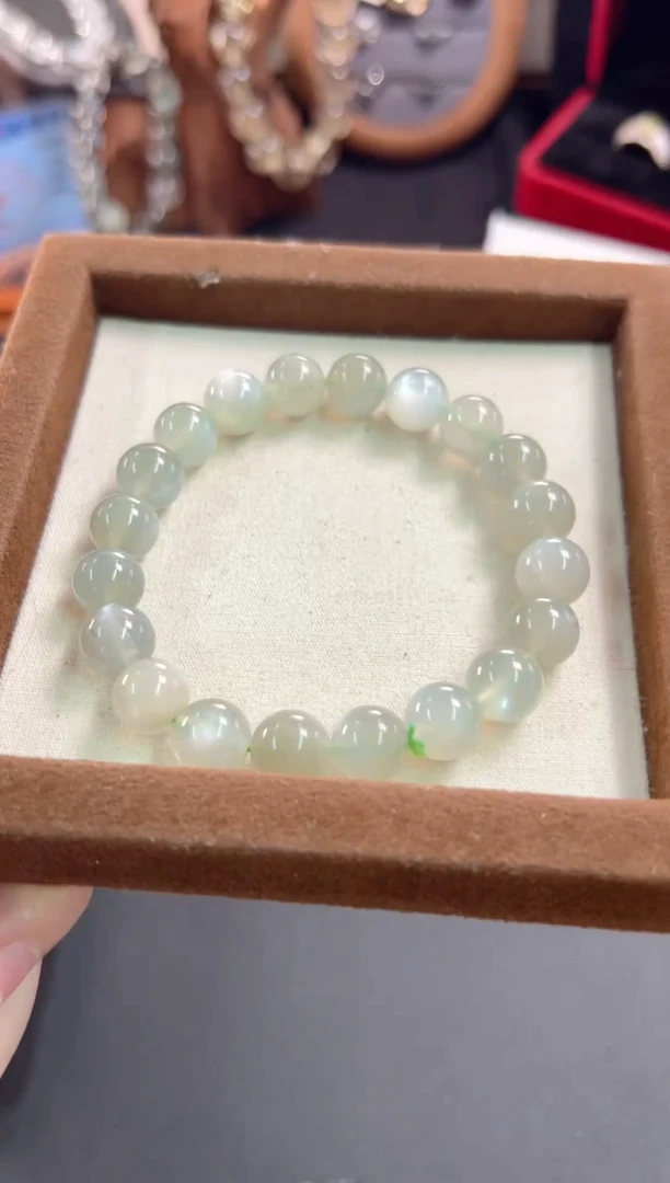 无无10m绿月素串手串