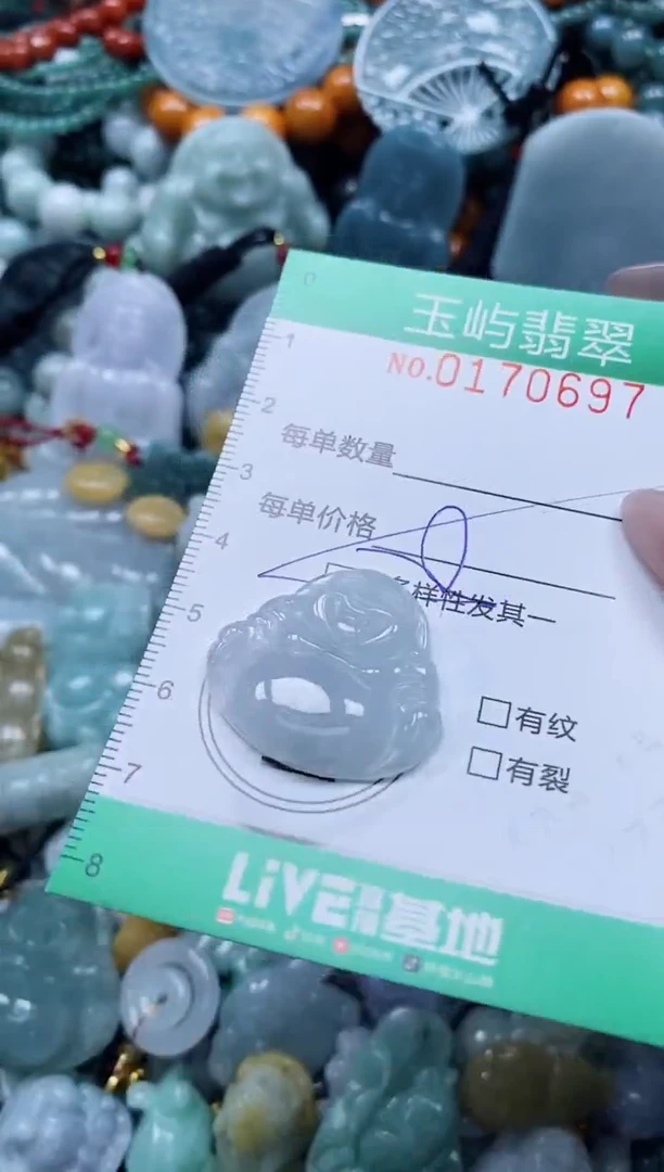 翡翠未镶嵌颈饰闪购0170697多样性发其一