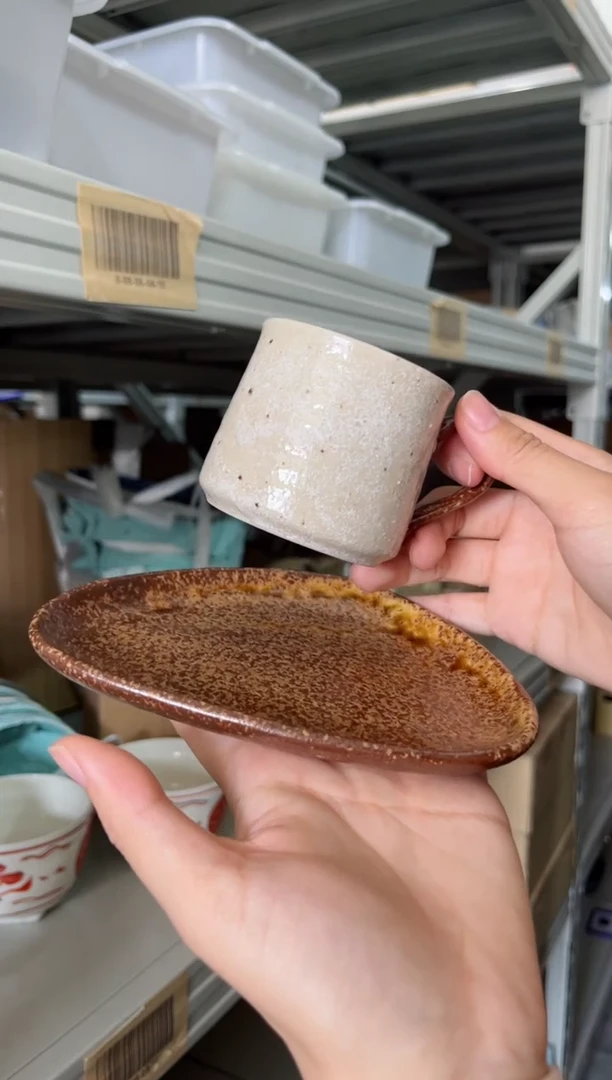 【闪购商品】瓷片福利砂地套杯