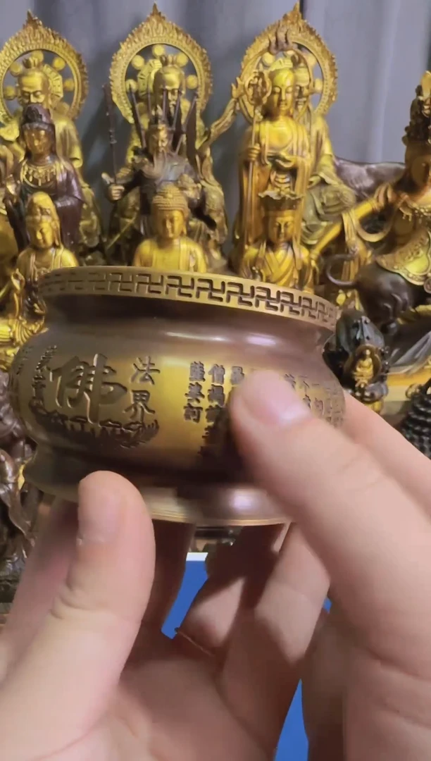 老黄黄铜摆件装饰品