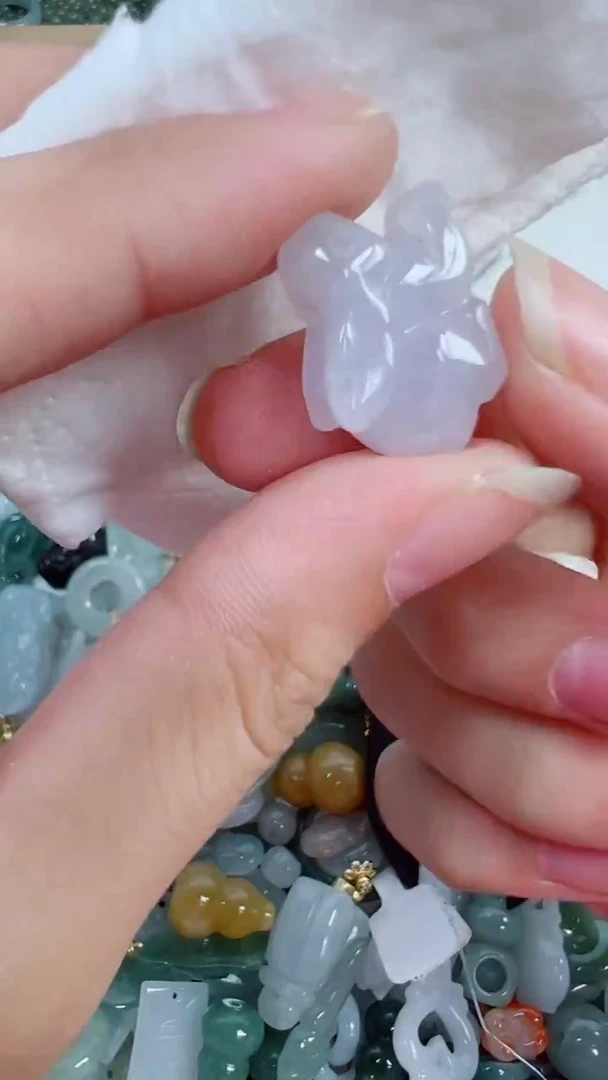 散珠翡翠414号链接，A货翡翠