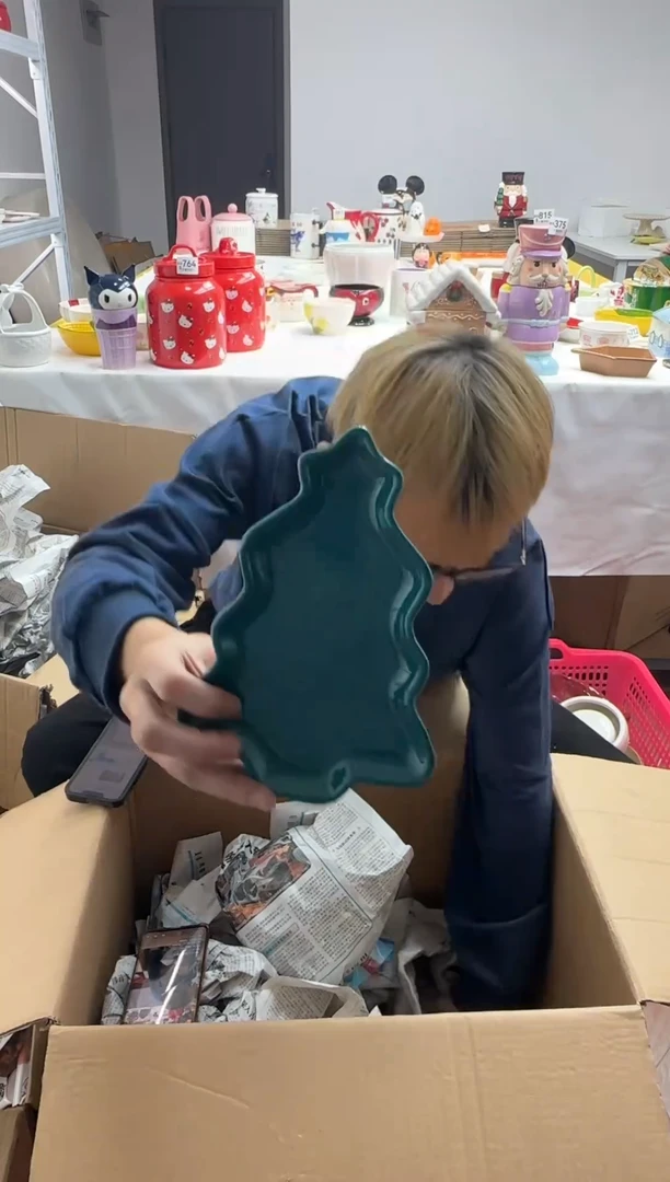 手工艺品琉璃满25包邮 微瑕陶瓷 不退不换