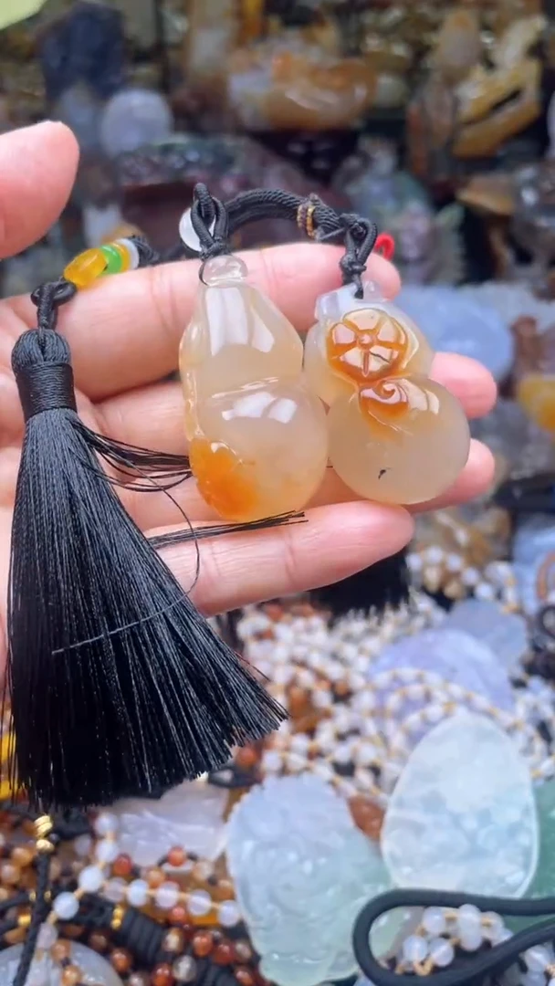 【闪购商品】玛瑙/玉髓颈饰未镶嵌AA