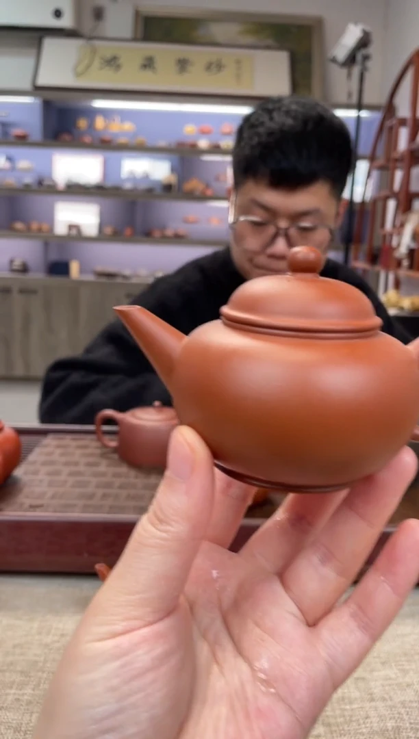 【闪购商品】紫砂茶壶朱泥水平