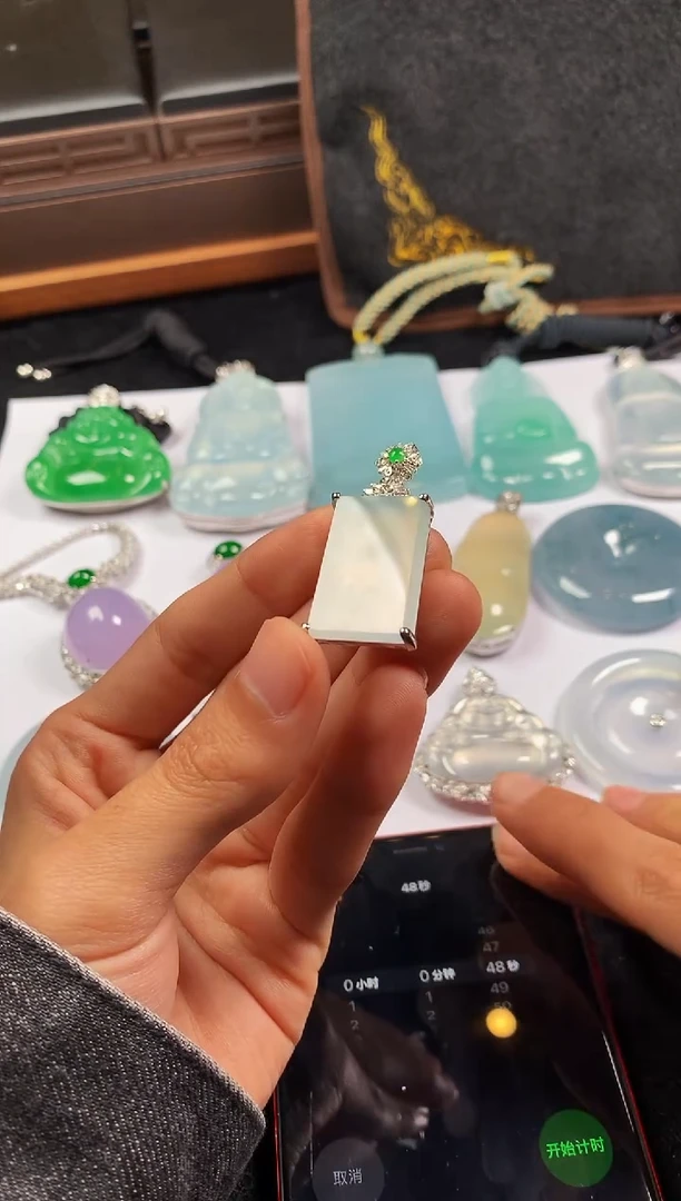 未镶嵌定制翡翠Z**～5045毛货不退不换