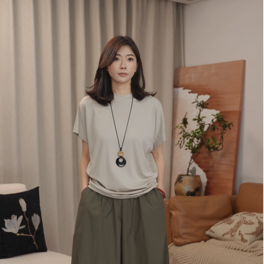 CHENGRAN《云舒》空气感松弛T恤