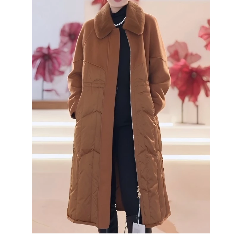 女士大鹅外套2025新款 901911