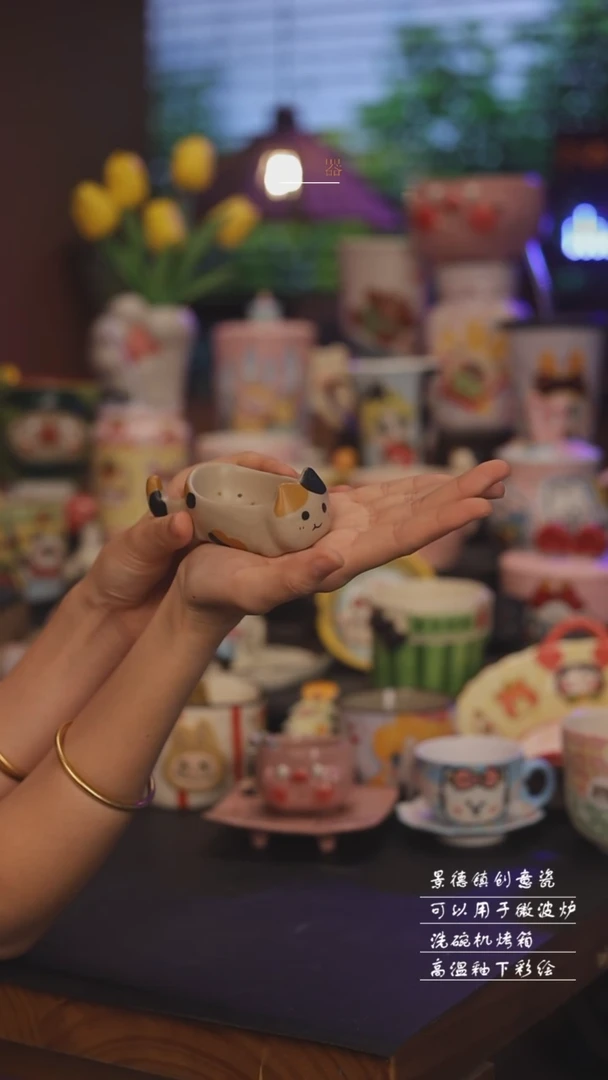 景德镇可爱设计师款陶瓷