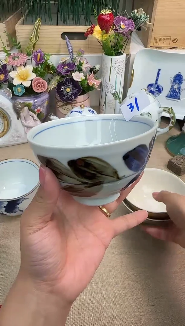 瓷片辰辰的瓷器好看到爆