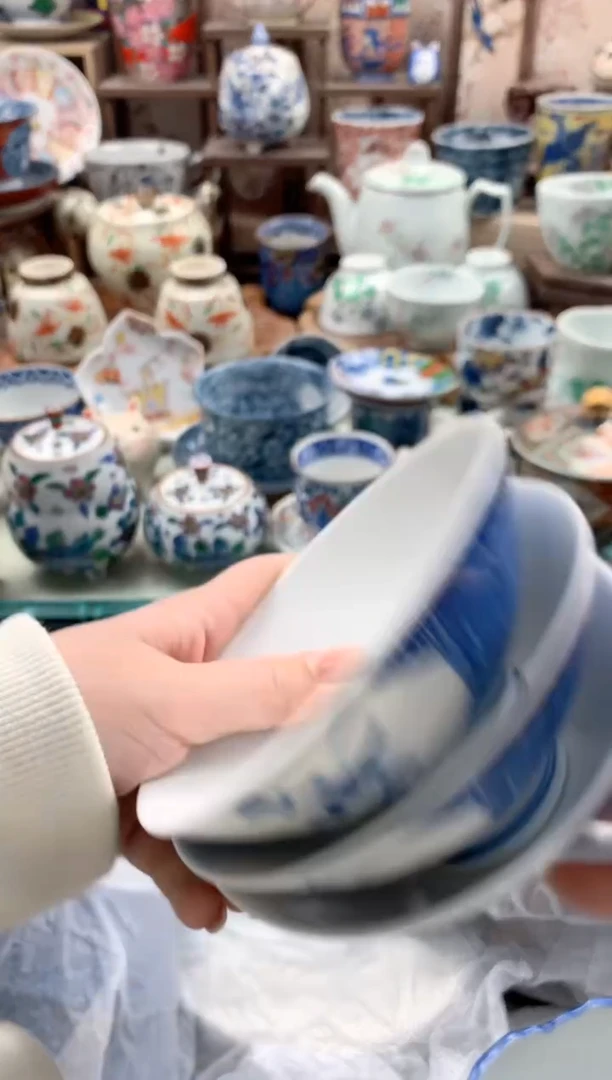 瓷片森**块107号九姑娘工艺品瓷器