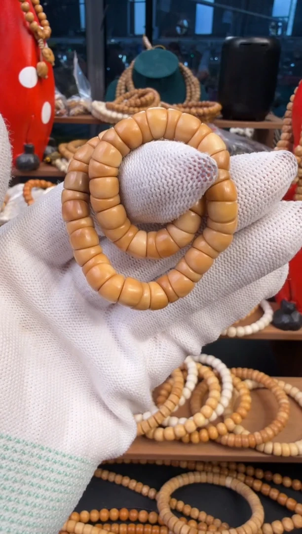 【闪购商品】菩提根/象牙果手串龙脊大肠单圈卡8（微钥匙孔）