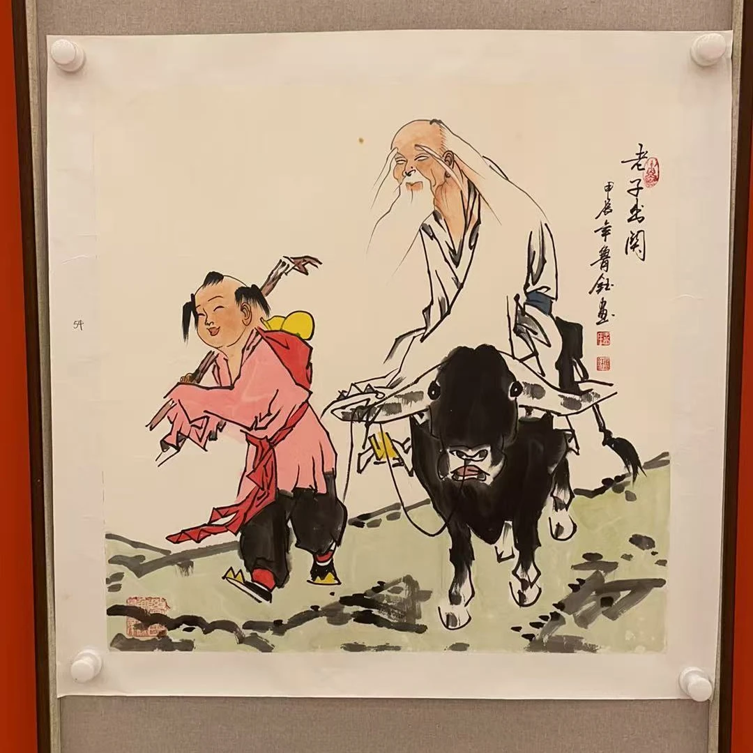 窗展示/文舒文化/绘画/老师/宣纸国画/有证书/不带框54
