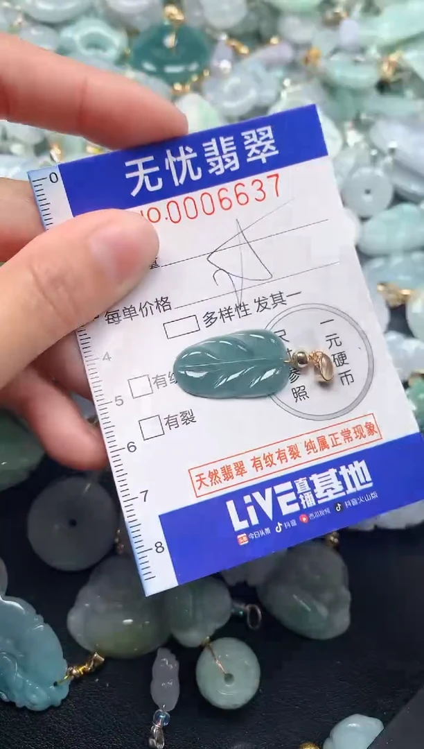 颈饰未镶嵌翡翠6637