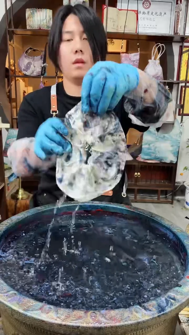 292非遗大漆漂漆大饼发圈