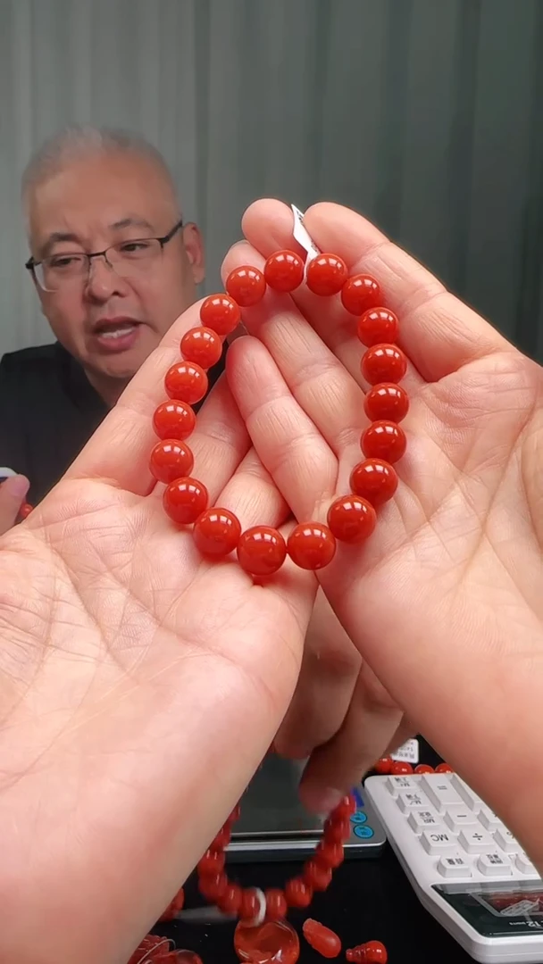 未镶嵌多样性发一件南红玛瑙【云端】10mm保山圆珠单圈