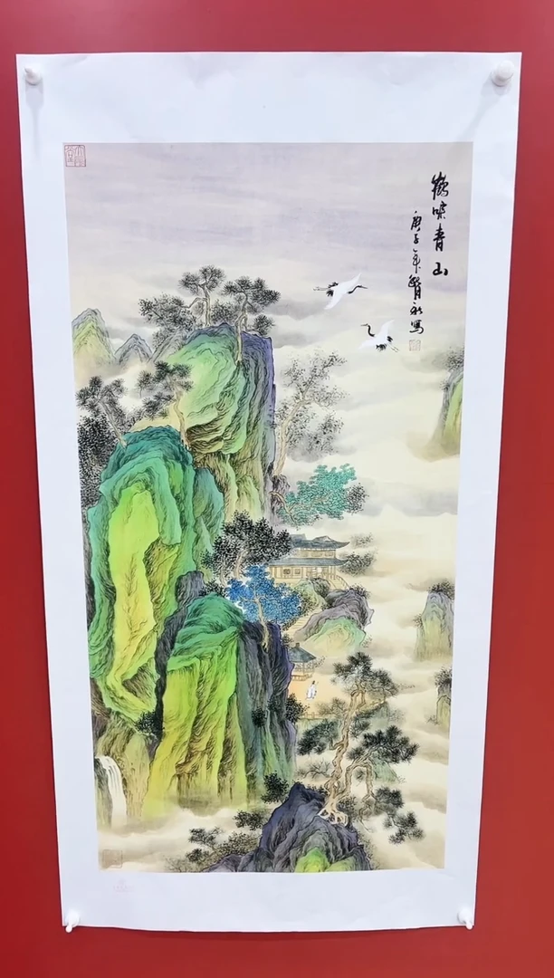 国画王月新国画作品