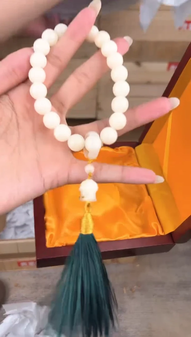 大唐红文玩阁白玉菩提链接@@SP013