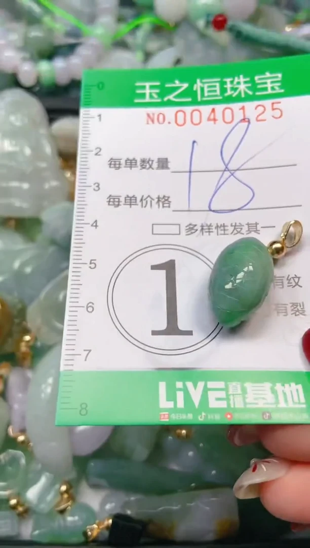 【闪购商品】翡翠颈饰未镶嵌闪购0040125