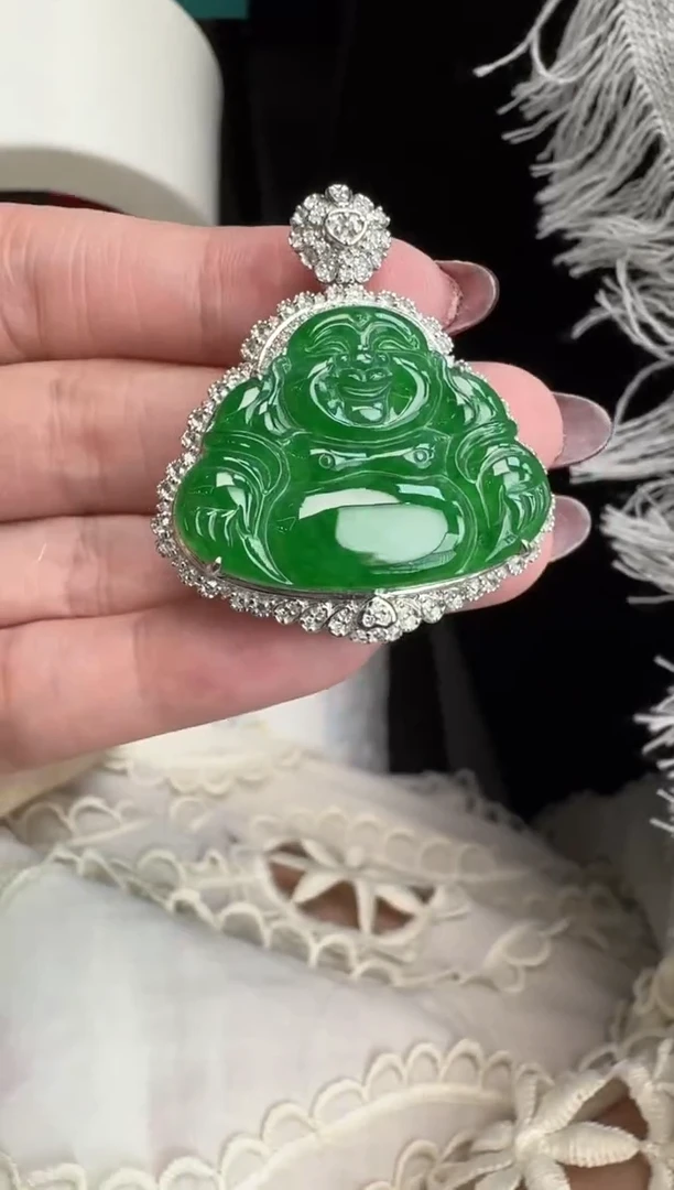 颈饰未镶嵌翡翠翡翠吊坠