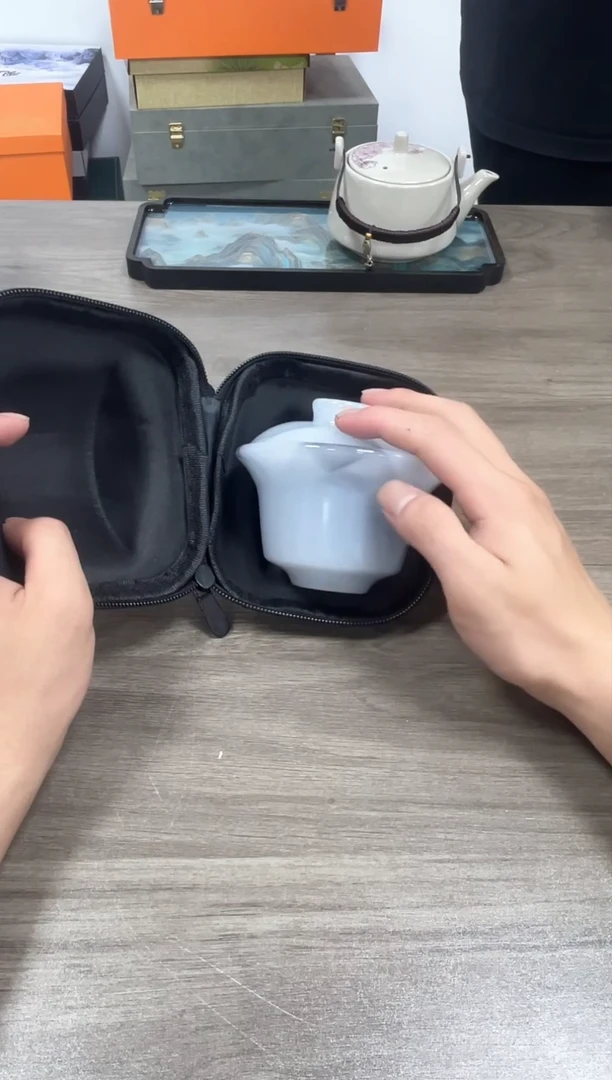 摆件 青韵瓷华陶瓷75