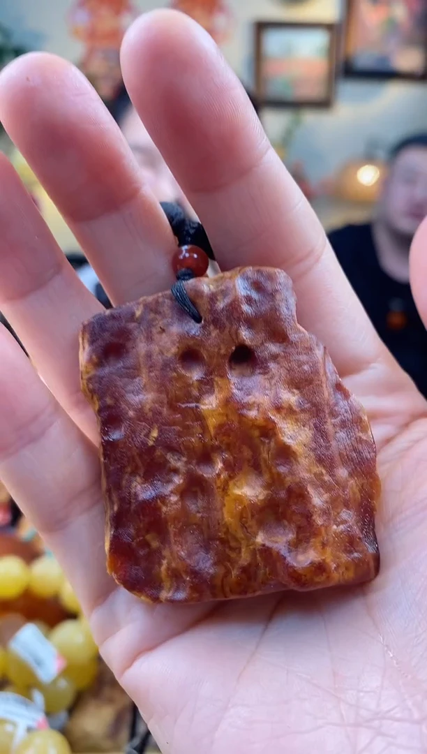 【闪购商品】琥珀颈饰未镶嵌吊坠