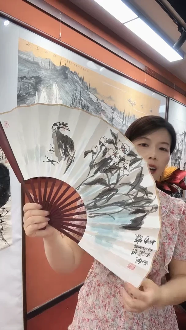 国画李少波/国画/扇面