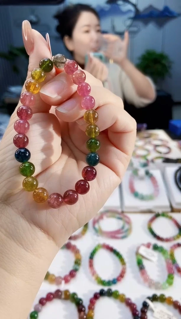 【闪购商品】碧玺手链未镶嵌G2156单圈颜色微差发1