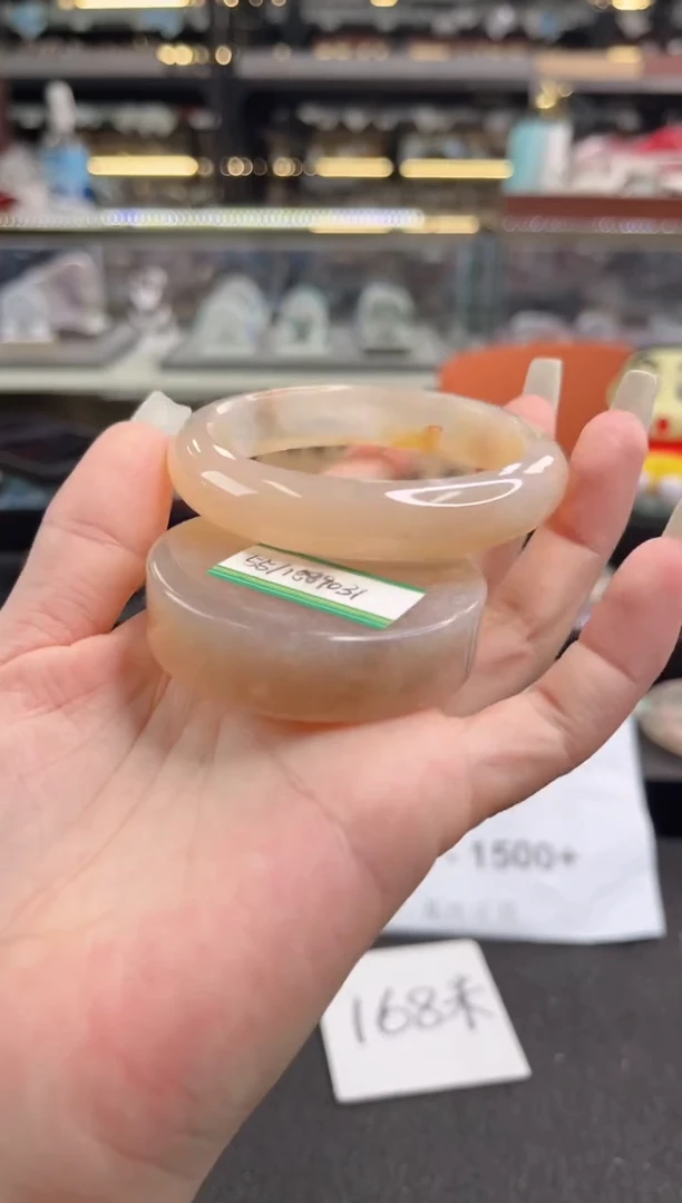 石英质玉手镯未镶嵌56圈口（赠品镯心）1889031