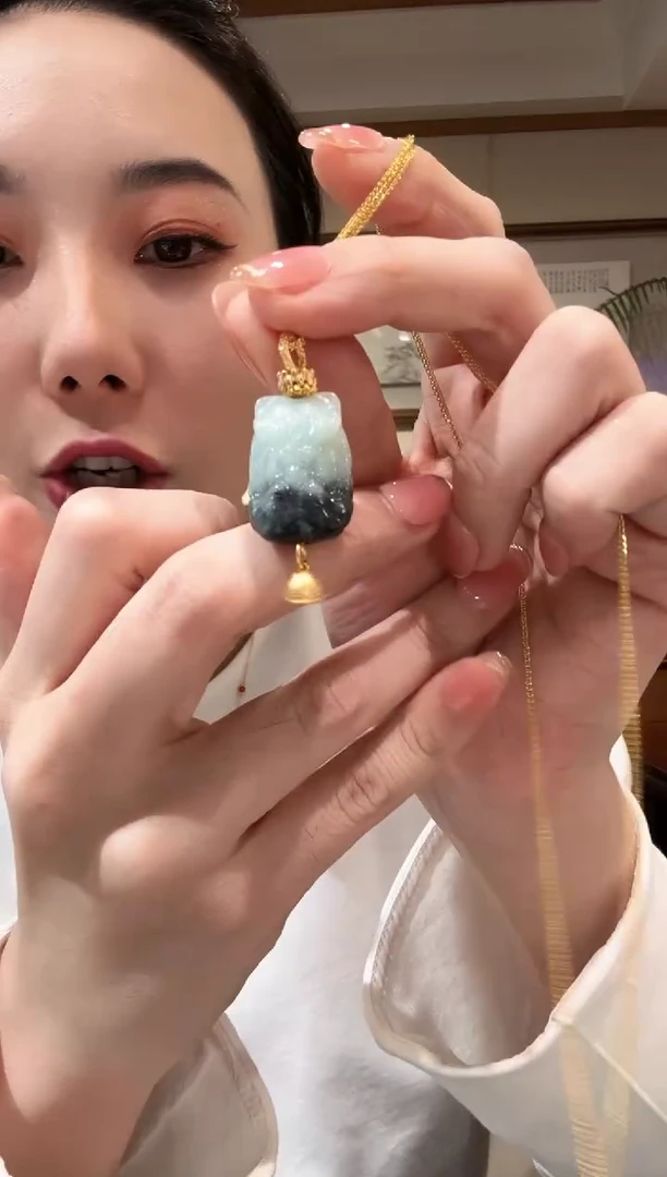 【闪购商品】翡翠颈饰未镶嵌国风