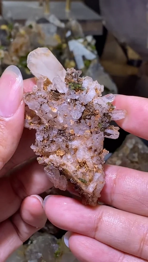 未镶嵌珠宝半成品水晶98号四川超七花园水晶簇