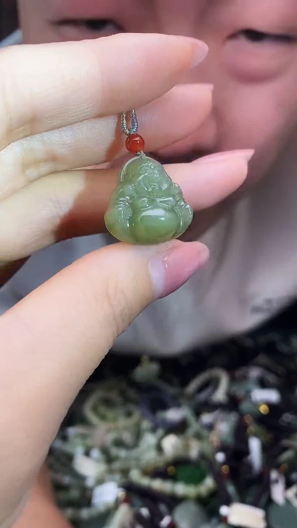 颈饰未镶嵌和田玉多样性发货，拍一发一