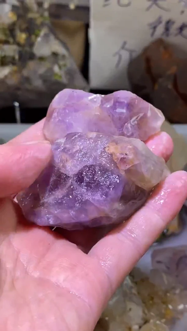 未镶嵌珠宝半成品水晶125号2颗花园