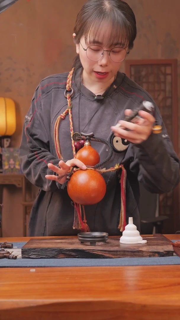 1840号链接精品大漆葫芦现货现发[一物一拍]