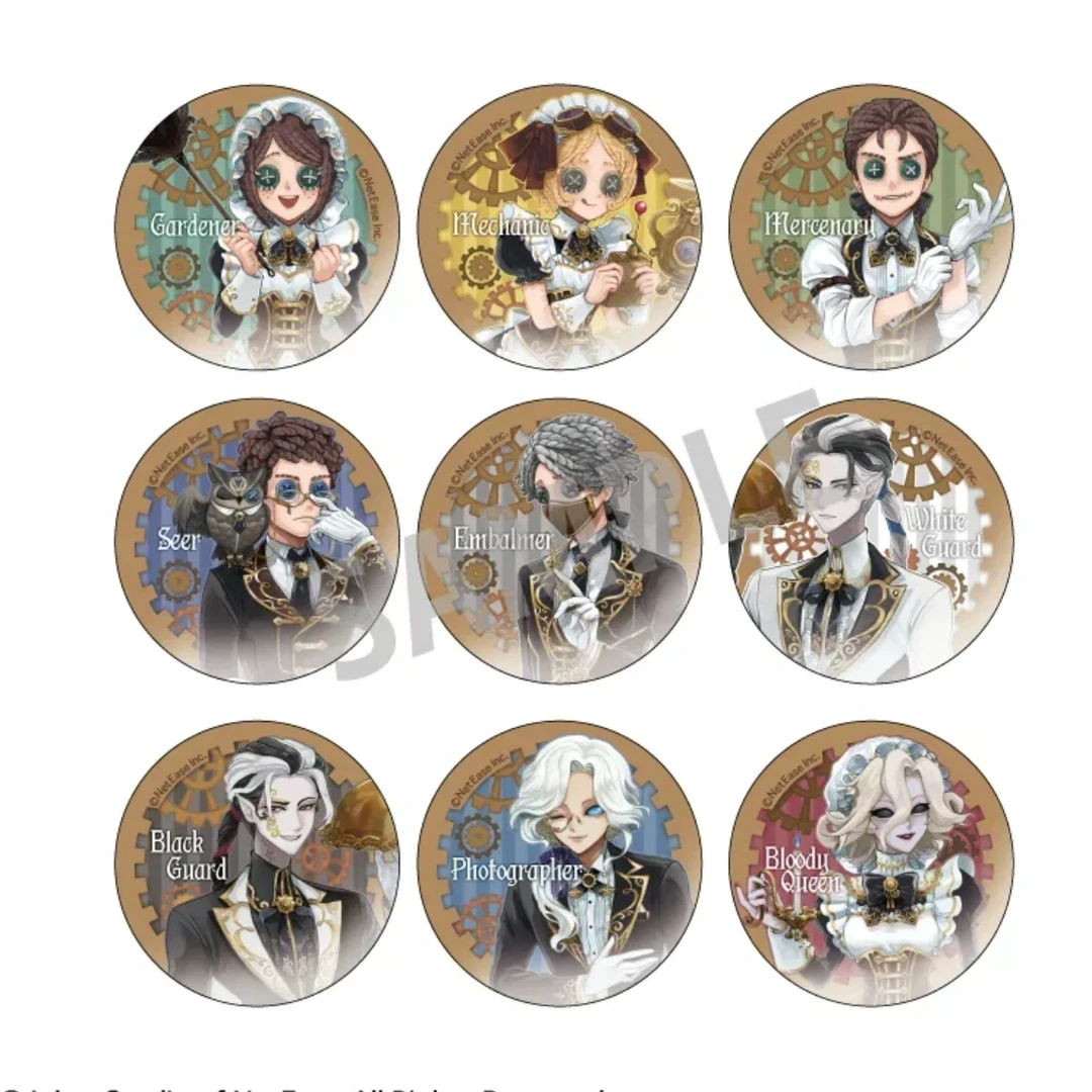 【日谷】第五人格 蒸汽朋克茶话会吧唧