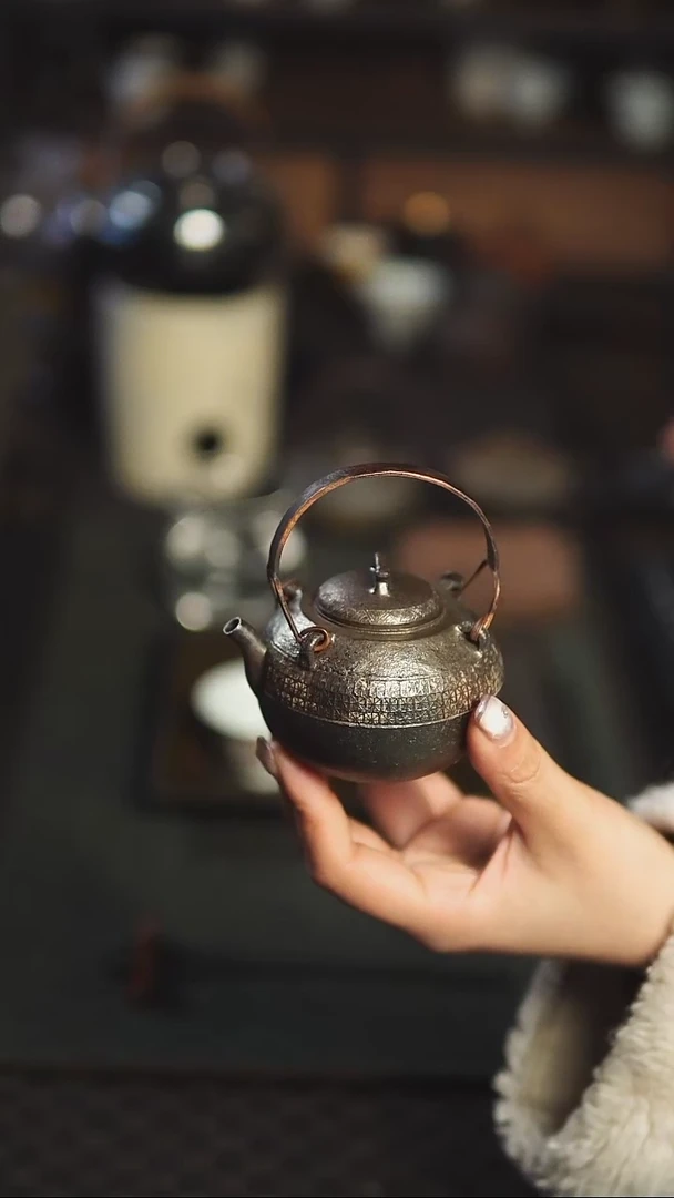 【闪购商品】潘正手作 四系提梁壶