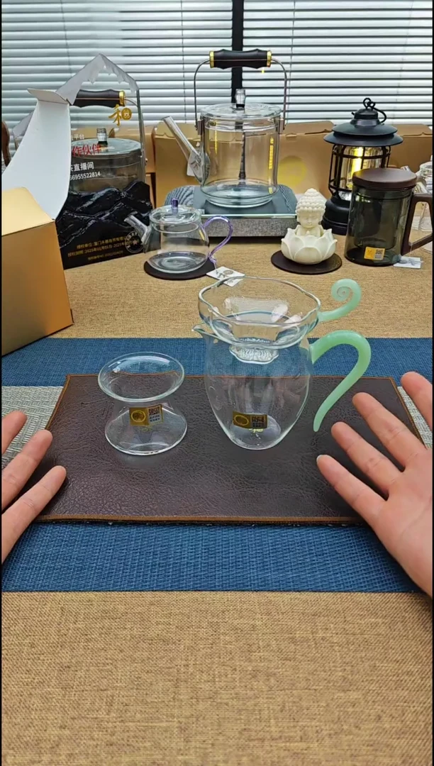 【闪购商品】禾器怡然茶海加予乐茶漏浅玉色金标