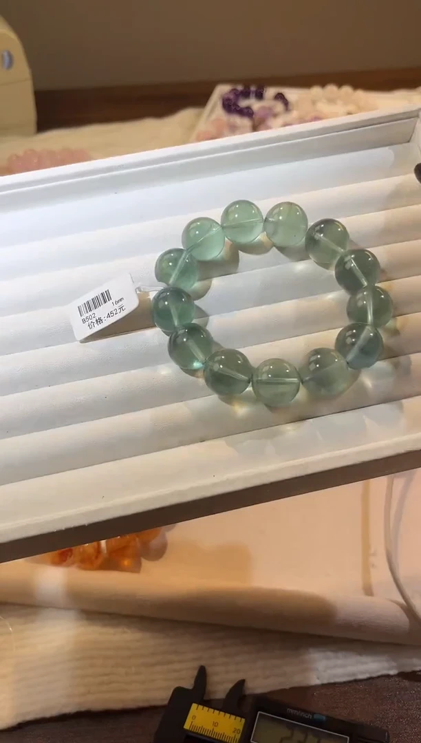 合成欧泊未镶嵌手串多样性发一Q52湖水蓝绿16mm