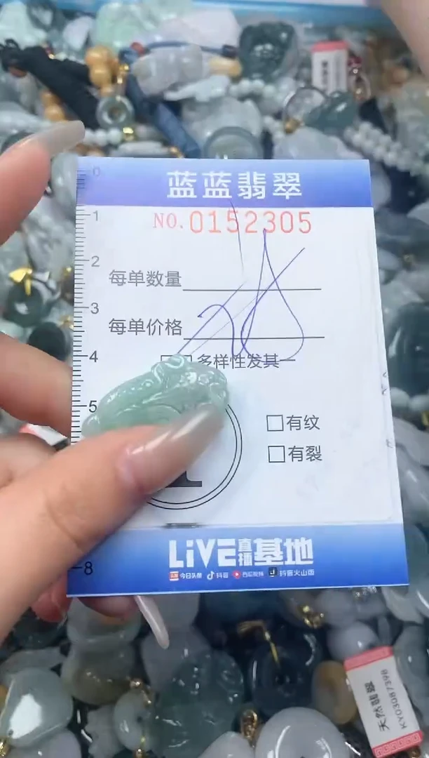 【闪购商品】翡翠颈饰未镶嵌闪购0152305多样性发其一