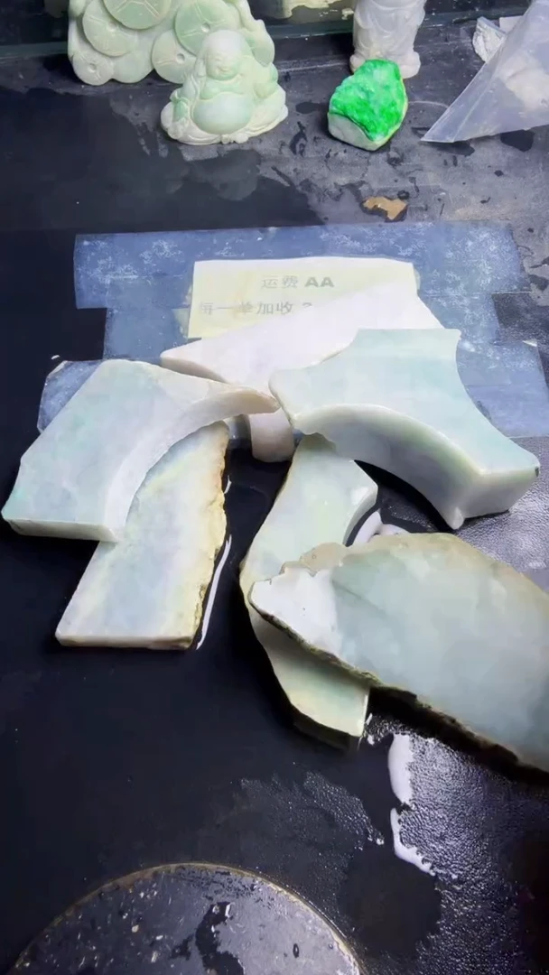 未镶嵌挂件翡翠天然翡翠051